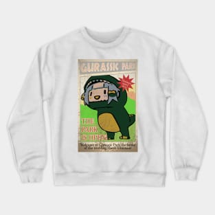 Gurassic Park Gawr Gura Hololive English Crewneck Sweatshirt